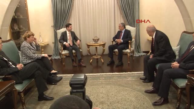 KKTC Cumhurbaşkanı Akıncı, Avrupa ve Avrasya İşlerinden Sorumlu ABD Dışişleri Bakan Yardımcısı Wess…