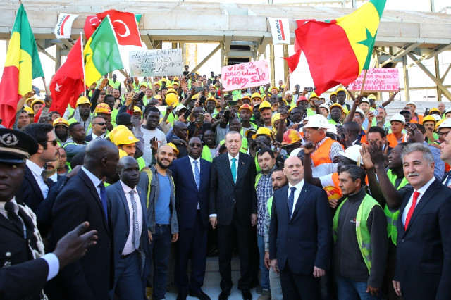 Senegal’deki Türk Firmaların Şantiyelerini Gezdi