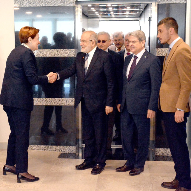 Ankara’da Kritik Görüşme! Karamollaoğlu, Akşener’le Bir Araya Geldi