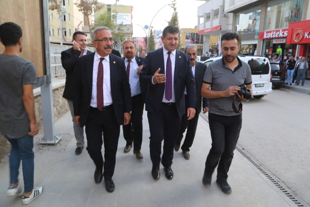CHP Milletvekili Cavit Arı ve Baha Ünlü Silopi’de