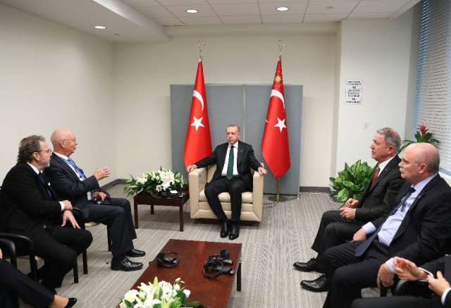 Cumhurbaşkanı Erdoğan, BM Genel Sekreteri Guterres ile Görüştü