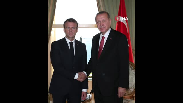 Cumhurbaşkanı Erdoğan, Emmanuel Macron ile Birlikte Boğazı Seyretti