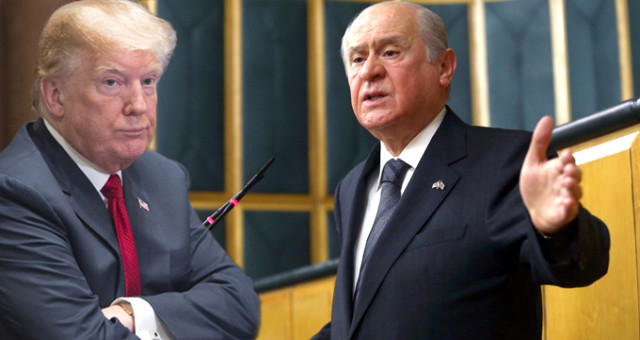 Kral Selman’a ”Biz Olmasak 2 Hafta Bile Dayanamazsın” Diyen Trump’a Bahçeli’den Cevap: Skandaldır