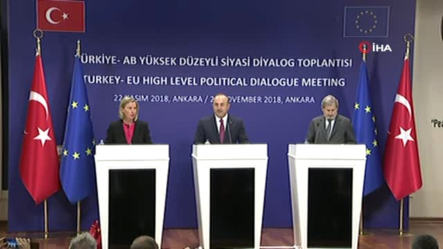 AB Dış İlişkiler ve Güvenlik Politikası Yüksek Temsilcisi Mogherini: ‘Son Derece Pozitif, Yapıcı,…