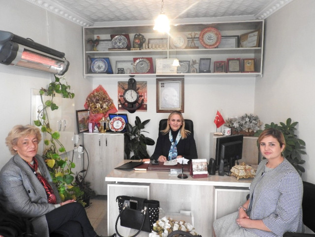Ak Partili Milletvekili Aday Adayı Ateş’ten Muhtar Tanrıtanır’a Ziyaret