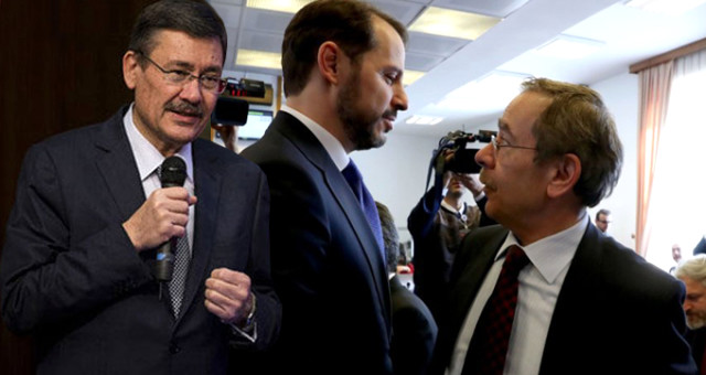 Melih Gökçek’ten, Bakan Albayrak ve Abdüllatif Şener’in Fotoğrafına İlginç Yorum