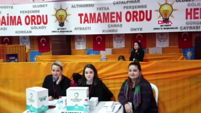 Ordu AK Parti’li Elvan, Ordu’da Temayül Yoklamasına Katıldı