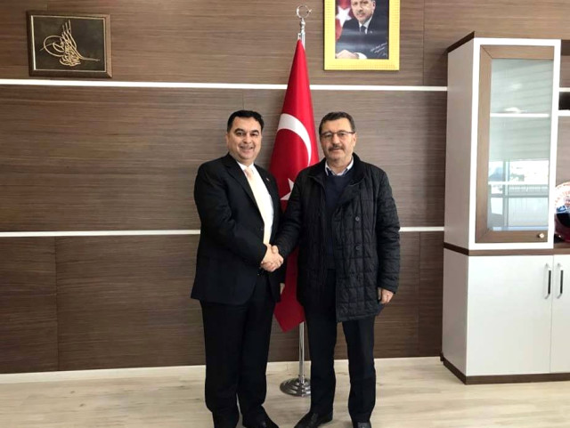 AK Parti İlçe Başkanı Mollaoğlu’ndan Başkan Kılınç’a Ziyaret