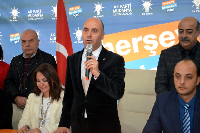 Mudanya AK Parti İlçe Başkanı İstifa Etti