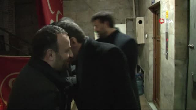 AK Parti’nin Zeytinburnu Adayı Ömer Arısoy, MHP İlçe Başkanı Reşat Ok’u Ziyaret Etti