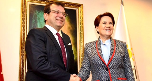 CHP’nin İBB Adayı Ekrem İmamoğlu, İYİ Parti Lideri Meral Akşener’i Ziyaret Etti