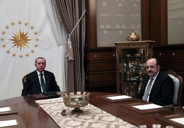 YÖK Başkanı Yekta Saraç Beştepe’de