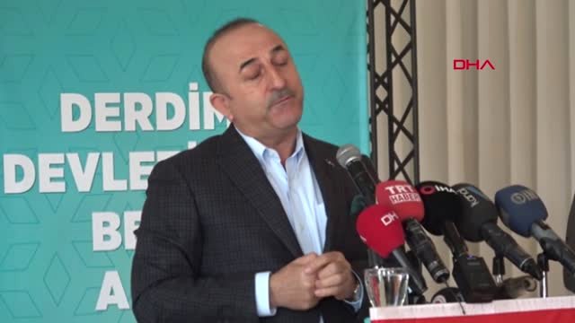 Antalya Çavuşoğlu CHP’nin İçinde PKK’yı Destekleyenler Var-2