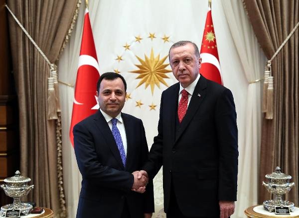 Erdoğan, Anayasa Mahkemesi Başkanı Arslan’ı Kabul Etti