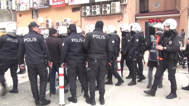 Gaziantep’te Hdp’lilerin Yürüyüşüne Polis İzin Vermedi