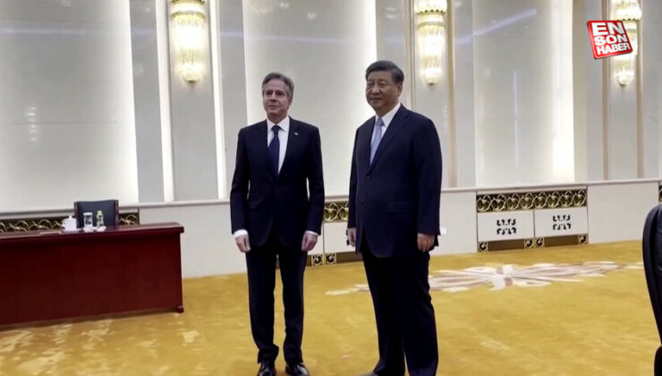 Çin Devlet Lideri Şi, ABD Dışişleri Bakanı Blinken’la görüştü