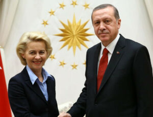 Cumhurbaşkanı Erdoğan, AB Komitesi Lideri Ursula von der Leyen ile görüştü
