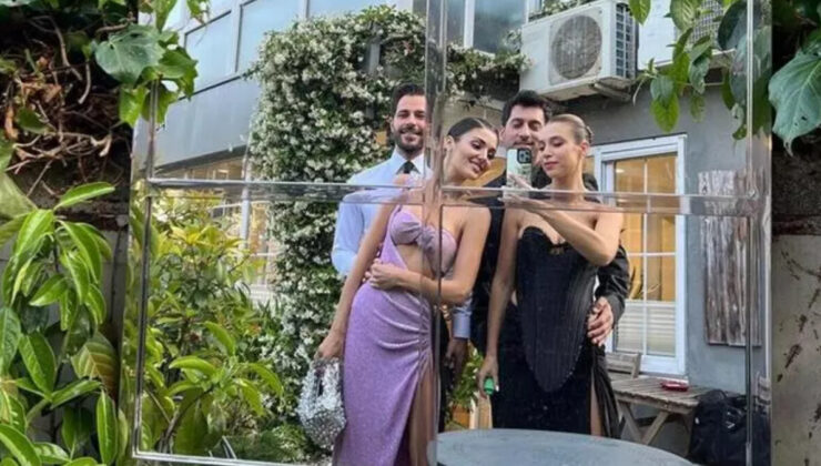 Hande Erçel ile Hakan Sabancı düğünde