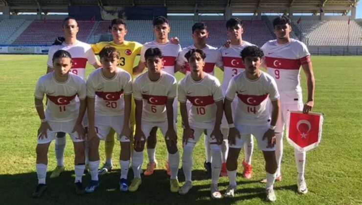 U17 Ulusal Futbol Ekibi, Almanya’ya yenildi
