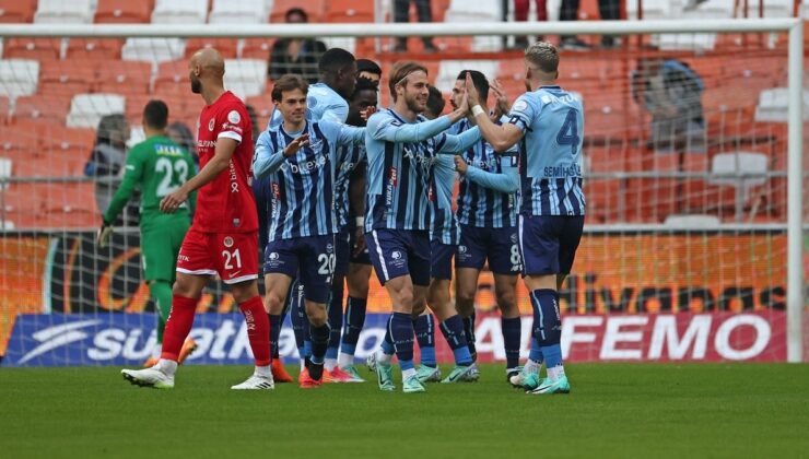 Adana Demirspor konutunda Antalyaspor’u yendi
