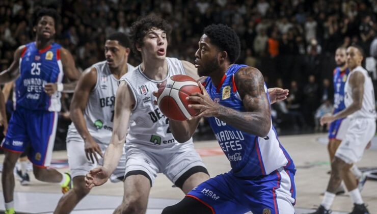 Beşiktaş, Anadolu Efes’i mağlup etti