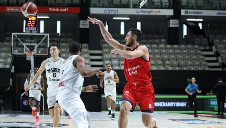 Beşiktaş, Bahçeşehir Koleji’ni mağlup etti