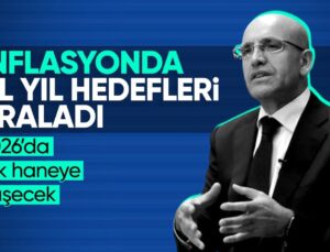 Mehmet Şimşek: Maksadımız 2026’da enflasyonu tek haneye düşürmek