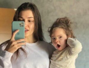 Hande Erçel’in yeğeni Aylin Mavi’den sevindiren haber! Kanseri yendi, zili çaldı…