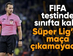 FIFA testlerini geçemeyen Volkan Bayarslan, Süper Lig’de maç yönetemeyecek