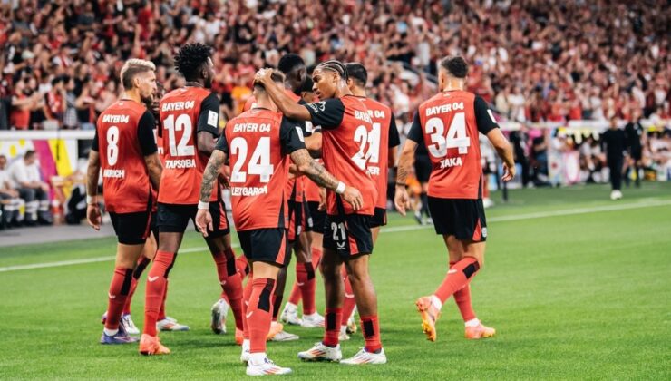 Almanya’da Muhteşem Kupa’yı Bayer Leverkusen kazandı
