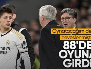 Ancelotti’nin Arda Güler kararı reaksiyon çekti: Oyuna geç soktu