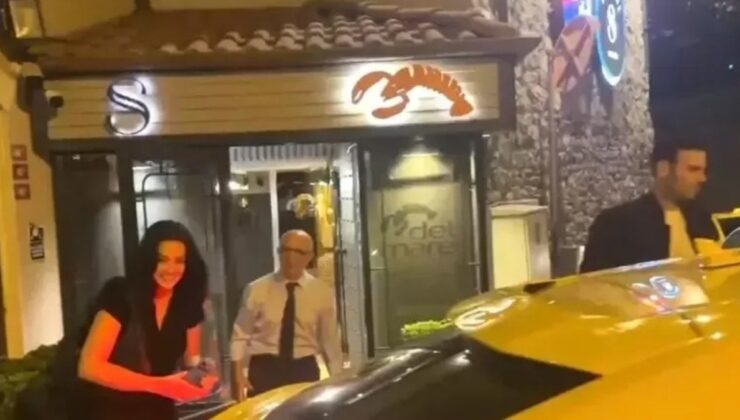 Esra Bilgiç ve Faruk Sabancı devam ediyor! Göz göze diz dize görüntülendiler