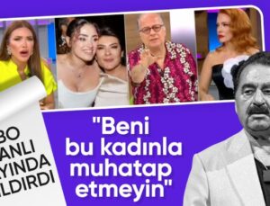 İbrahim Tatlıses, canlı yayında hudut krizi geçirdi