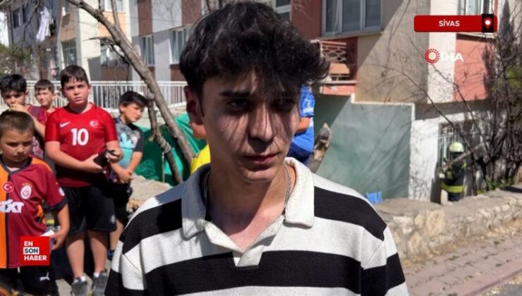 Sivas’ta 15 yaşındaki çocuk, canını hiçe sayarak Alzheimer hastası bir bayanı kurtardı
