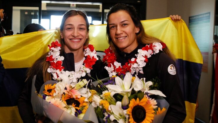 Türkiye’yi olimpiyatta temsil eden sportmenler yurda döndü