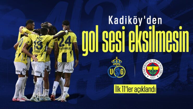 Fenerbahçe – Union SG maçının birinci 11’leri