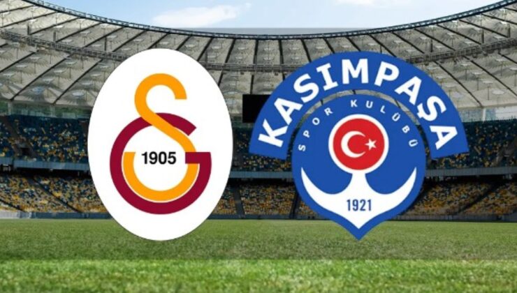 Galatasaray – Kasımpaşa maçının birinci 11’leri