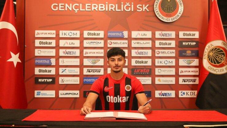 Gençlerbirliği, Mustafa Eren Gençel’le profesyonel kontrat imzaladı