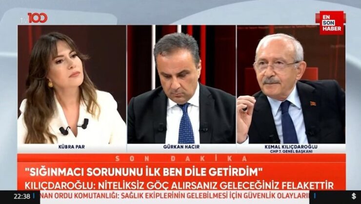 Kübra Par’ın Ümit Özdağ sorusu Kılıçdaroğlu’nu kızdırdı