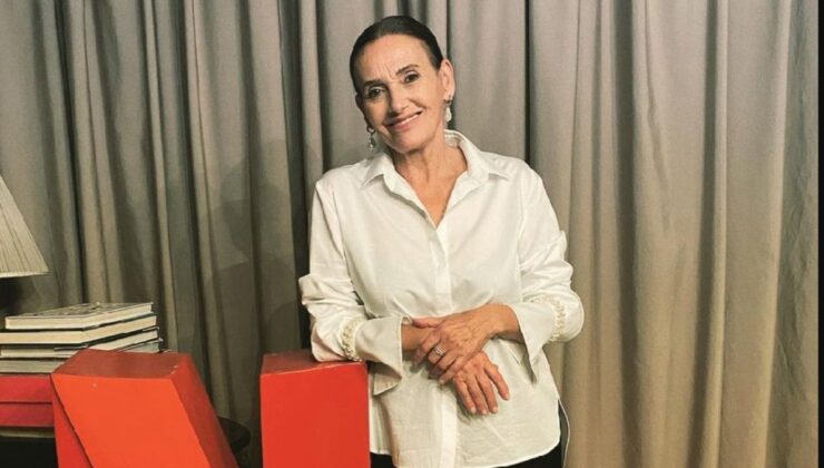 Meriç Aral ve Serkan Keskin’in düğününe katılan ünlü oyuncu Parıltı Sürer otobüsle konutuna döndü