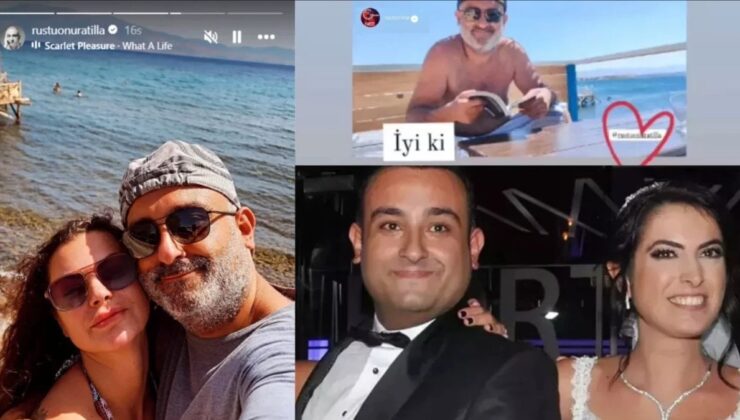 Rüştü Onur Atilla’nın oğlu için eski eşiyle buluştu! Okulun birinci günü