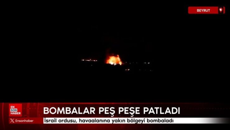 Beyrut’ta peş peşe bombalar patladı!