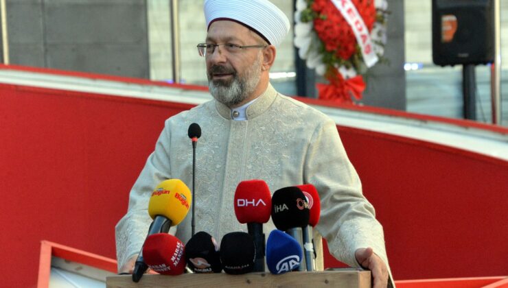 Diyanet İşleri Başkanı Ali Erbaş: Cezaların caydırıcı olmasına ehemmiyet vermeliyiz