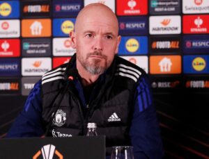 Erik cilt Hag: Avrupa Ligi bizim için bir amaç