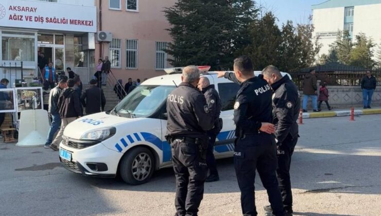 Aksaray’da diş hastanesinde dirgenli akın