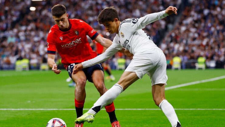 Arda Güler 75’te oyuna girdi, Real Madrid kazandı