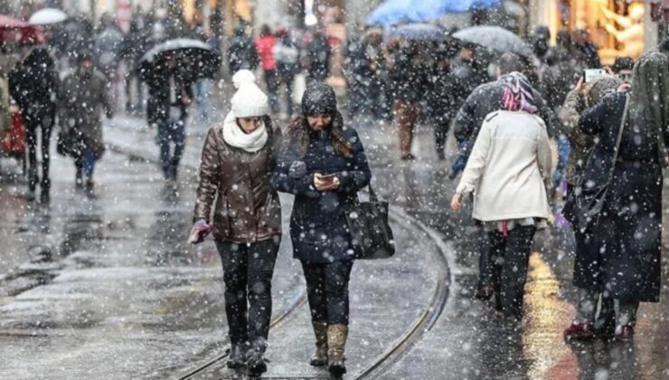 Hava sıcaklıkları düşecek! İstanbul Valiliği’nden kar uyarısı