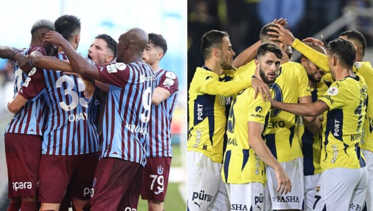 Trabzonspor – Fenerbahçe derbisinin beklenen 11’leri