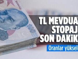 Türk Lirası mevduata uygulanan stopaj oranları değişti