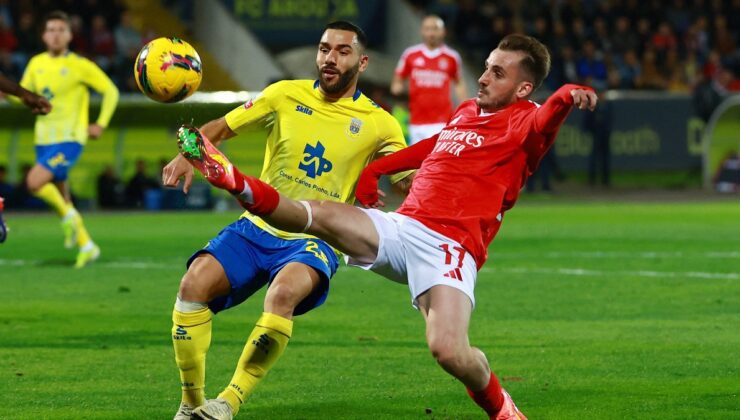 Benfica deplasmanda Arouca’yı rahat geçti